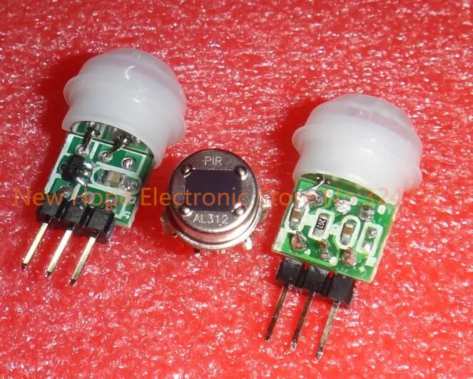 

AM312 AL312 PIR Human pyrolysis sensor DC3-12V Automatic detection module miniature Controller