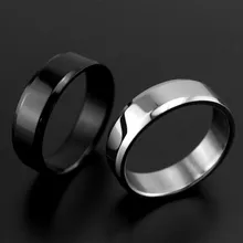 6mm Titanium Band Brushed Wedding font b Ring b font Solid font b fashion b font
