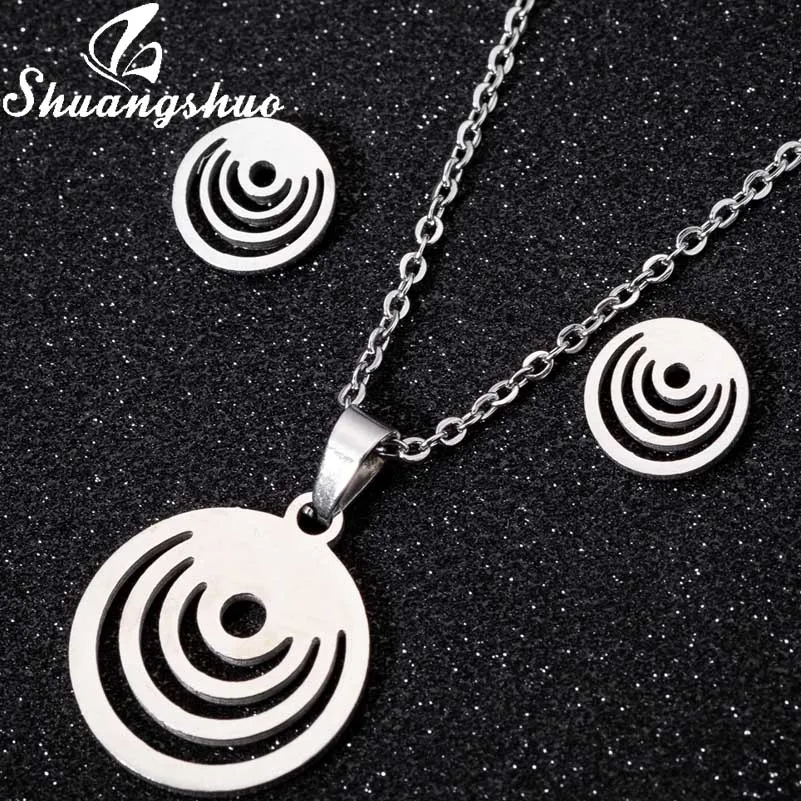 Silver Shuangshuo, ожерелье с кулоном в виде кошки, для женщин, нержавеющая сталь, длинная цепочка, ожерелье, выдалбливают, животное, колье, колье, Женские Ювелирные изделия - Окраска металла: Silver