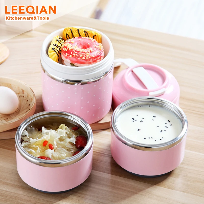 Thermal Thermos Lunch Box Japanese Stainless Steel Bento Box For Food