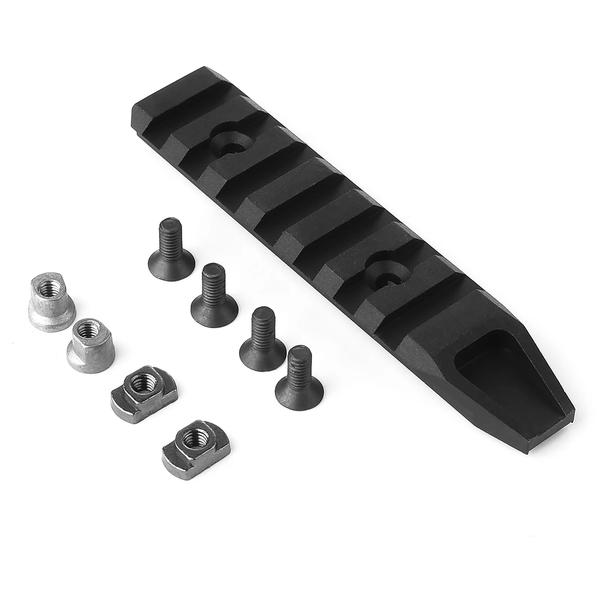 Magorui 3/5/9 слота Keymod & M Lok Picatinny рельсовая накладка с Mlok винтовая гайка|Кронштейны и
