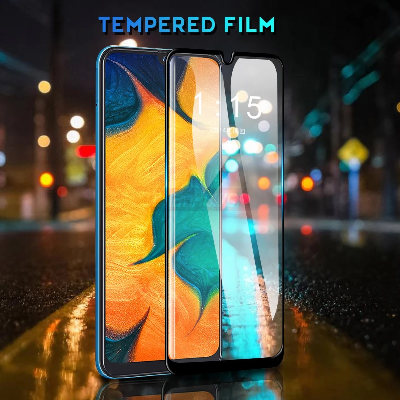 9D полное клеевое закаленное стекло для Samsung Galaxy A30 A50 A70 2019 J4 J6 Plus J8 A6 A8 A9 2018 защита