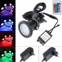 36 LEDs Color Landscaping Spotlights Water Grass Fill Light with Remote Control and 16 Colors for Aquarium / Fish Tank Pool