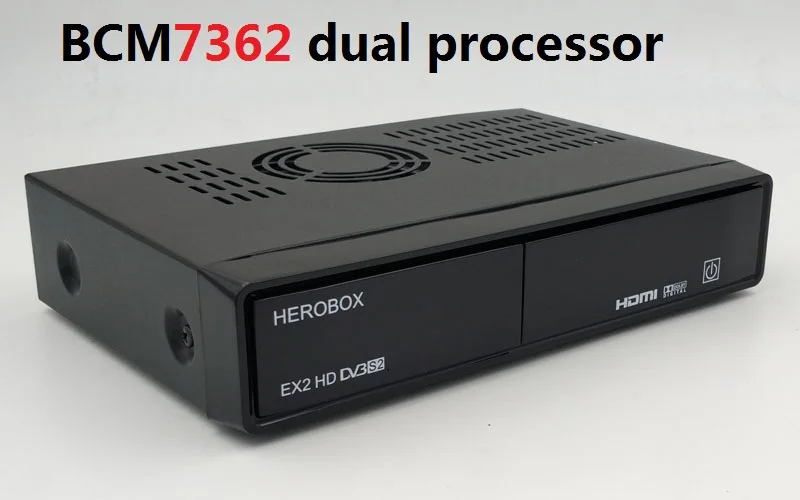 

HEROBOX EX2 Best TV Receiver with BCM7632 BGA .RAM 512MB/Flash 256MB DVB-S2 decorder