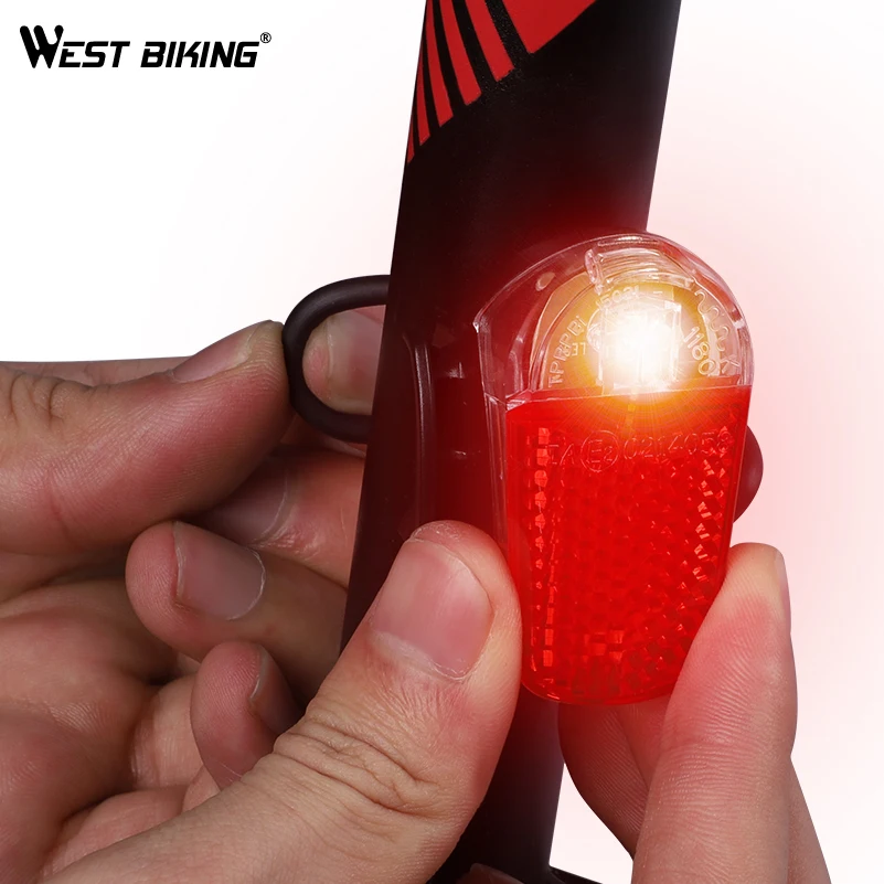 WEST BIKING задний фонарь для велосипеда с возможностью светильник StVZO