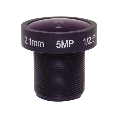 5MP HD 2.1mm CCTV 렌즈 5.0 메가 픽셀 IP 카메라 렌즈 MTV 보드 IR M12 렌즈 F2.0 1/2.5 "HD 보안 카메라 용 이미지 포맷 2