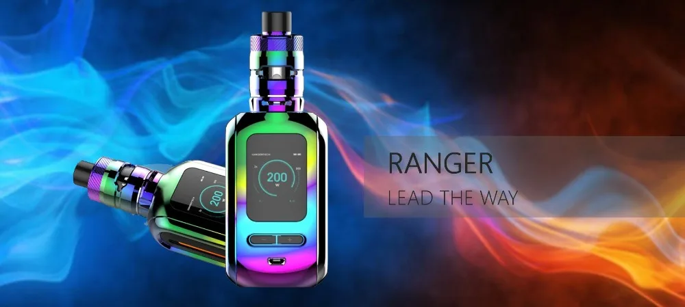 Original Kanger Ranger Kit 200W RANGER Box MOD Vape with 3.8ml RANGER TANK Kangertech E Cigarette Vaporizer Kangertech Kit 01 (3)