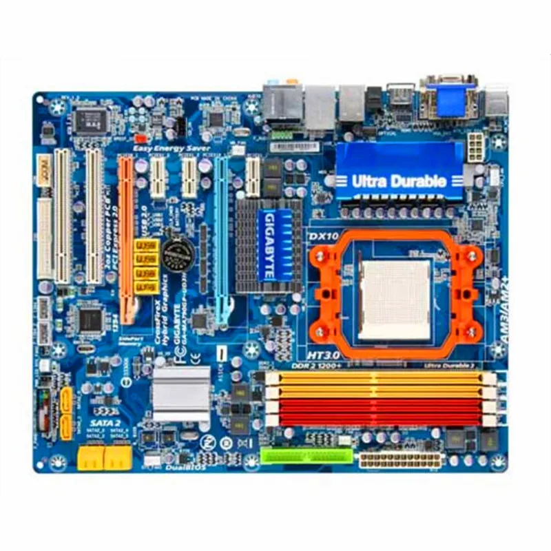 Для Gigabyte GA-MA790GP-UD3H оригинальная б/у рабочего стола материнской платы MA790GP-UD3H 790GP