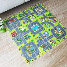 JCC City Road EVA пена детский игровой коврик Tapete Infantil Tapis Enfant Puzzle Детский коврик 9 шт. 30*30*1 см