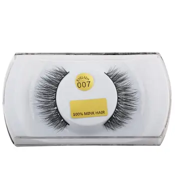 

1 Pairs 3D Natural Multi Soft Eye Lashes hand made fake eyelashes 3D Reusable lashes For Dropship 3.19