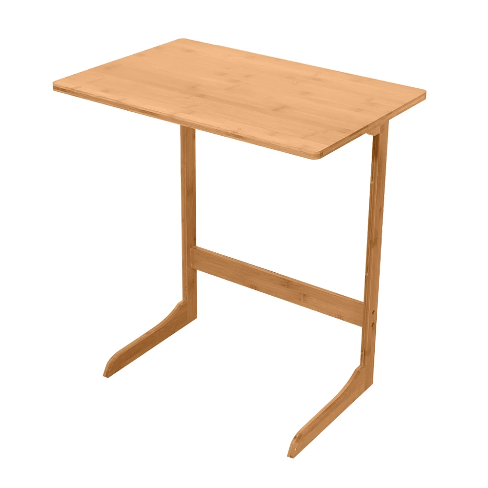L-shaped Sofa Side Coffee Table Low Table Basse Bamboo Color Side Tables 60*40*65cm