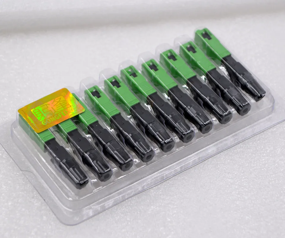 100pcs NEW Hot Sale FTTH Optical Fiber Fast Connector SCAPCFiber Wire Quick Wholesale Free Shipping to Brazil | Обустройство дома