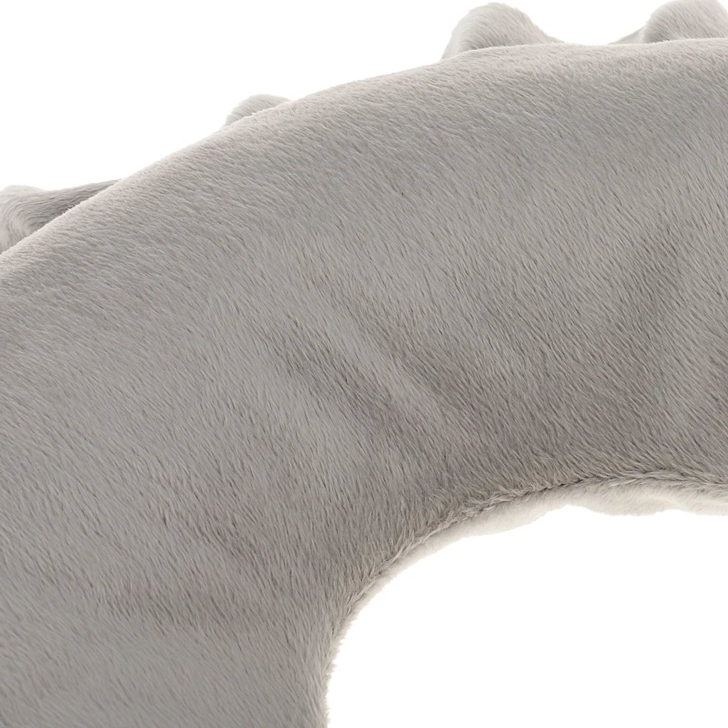 Gray Washable Cover Massage Table Bed Face Cradle Pillow with 100pcs Cushion Cover Set White