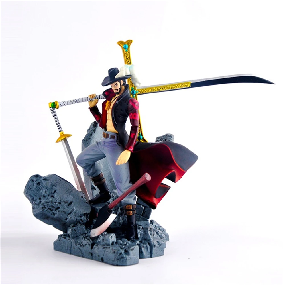Аниме One Piece Dracule Mihawk Hawkeye крупнейший в мире меч коллекция супер моделей аксессуары