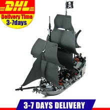 In Stock DHL Free 2018 804PCS LEPIN 16006 Pirates of the Caribbean The Black Pearl Ship