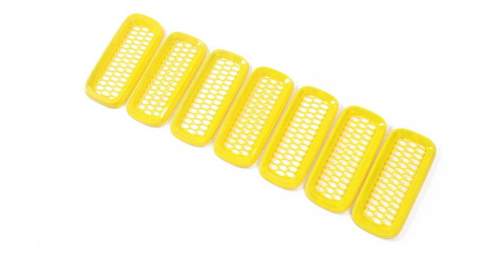 Apto para Jeep Estilo do Carro Shineka Auto Frente Malha Grades Inserir Capa Guarnição Adesivo Renegado 2020-2020 Acessórios 5 High Quality Automóveis e motos