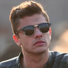 Классические поляризационные солнцезащитные очки, фирменный дизайн, для мужчин и женщин, Ретро стиль, высокое качество, солнцезащитные очки, модные, UV400, очки Oculos de sol