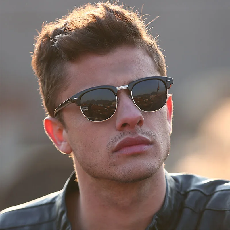Polarized Sunglasses Men Women Glasses Fashion Sun Glass Vintage Style Eyewear