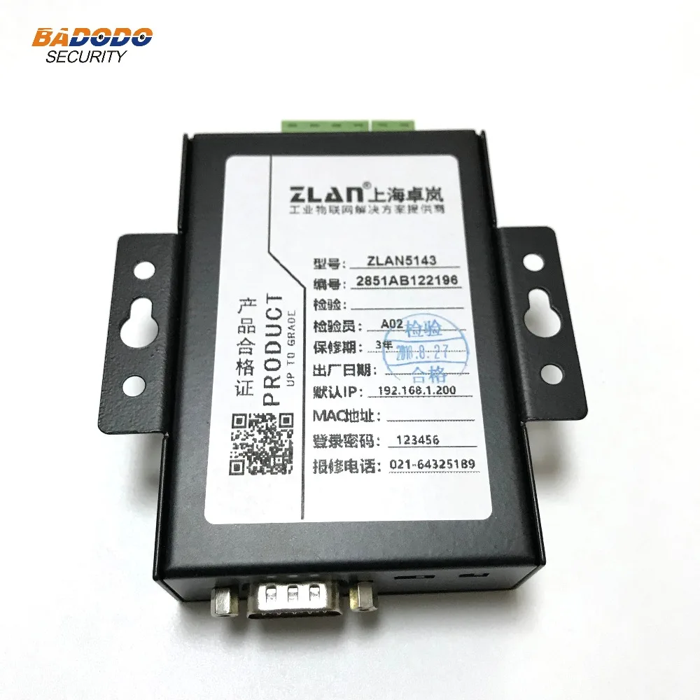 ZLAN5143 RS232 RS485 RS422 к Ethernet RJ45 конвертер Modbus RTU TCP шлюз скорость передачи данных многохост конвертер последовательного устройства сервер