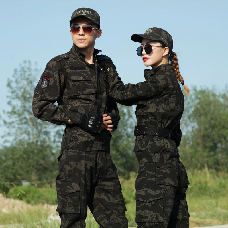 Ghillie Suit Tactical Suit Men Women Airsoft Clothing Hiking Hunting Working Clothes for Husband