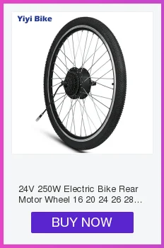 Perfect Electric Bike Conversion Kit Front Motor Wheel 500W 36V Brushless Non-gear Hub Motor Engine KT LCD3 LCD5 20 24 26 inch With Tire 5