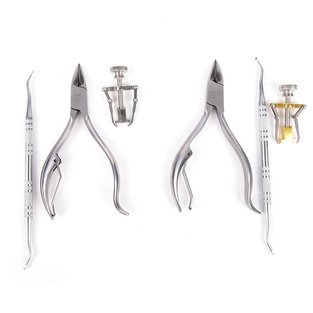 

3pcs/set Stainless Steel Ingrown Toe Nail Fixer Pedicure Recover Embed Toenail Correction Lifter Tools Toe Nail Correction Tool