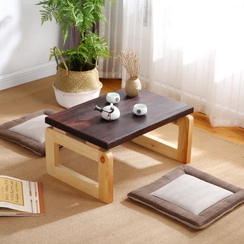

Foldable Small Coffee Table Household Low Table Waterproof Moisture-proof Tea Table Japanese-style Simple And Modern Solid Wood