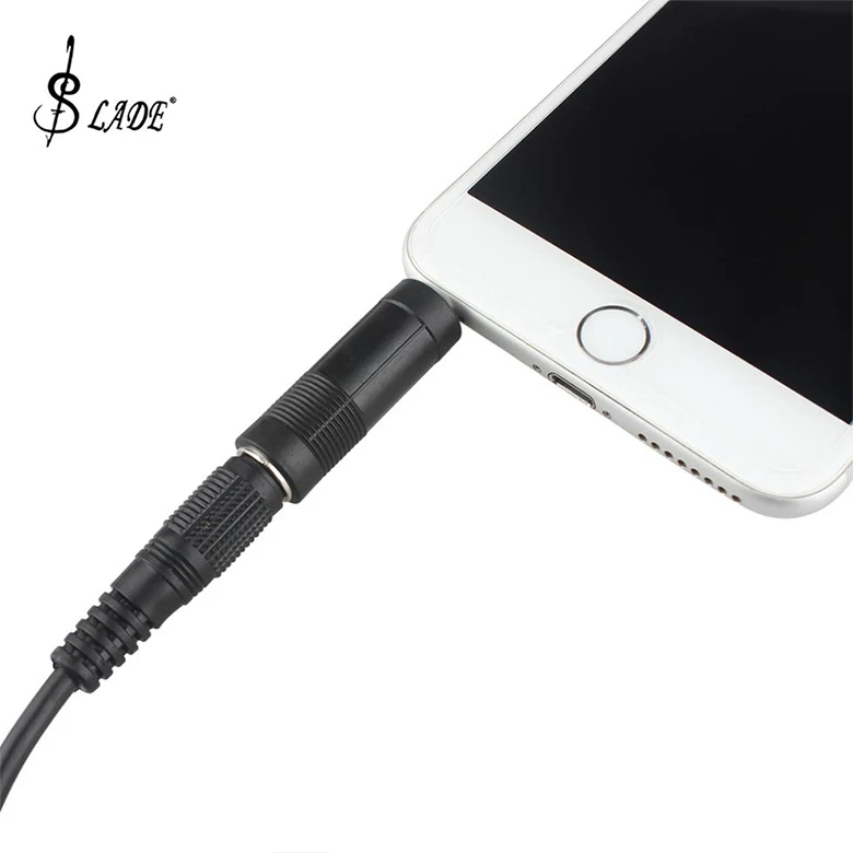 

SLADE 2PCS 6.5mm Male to 3.5mm Female MIC / Audio Adapter with Black Color