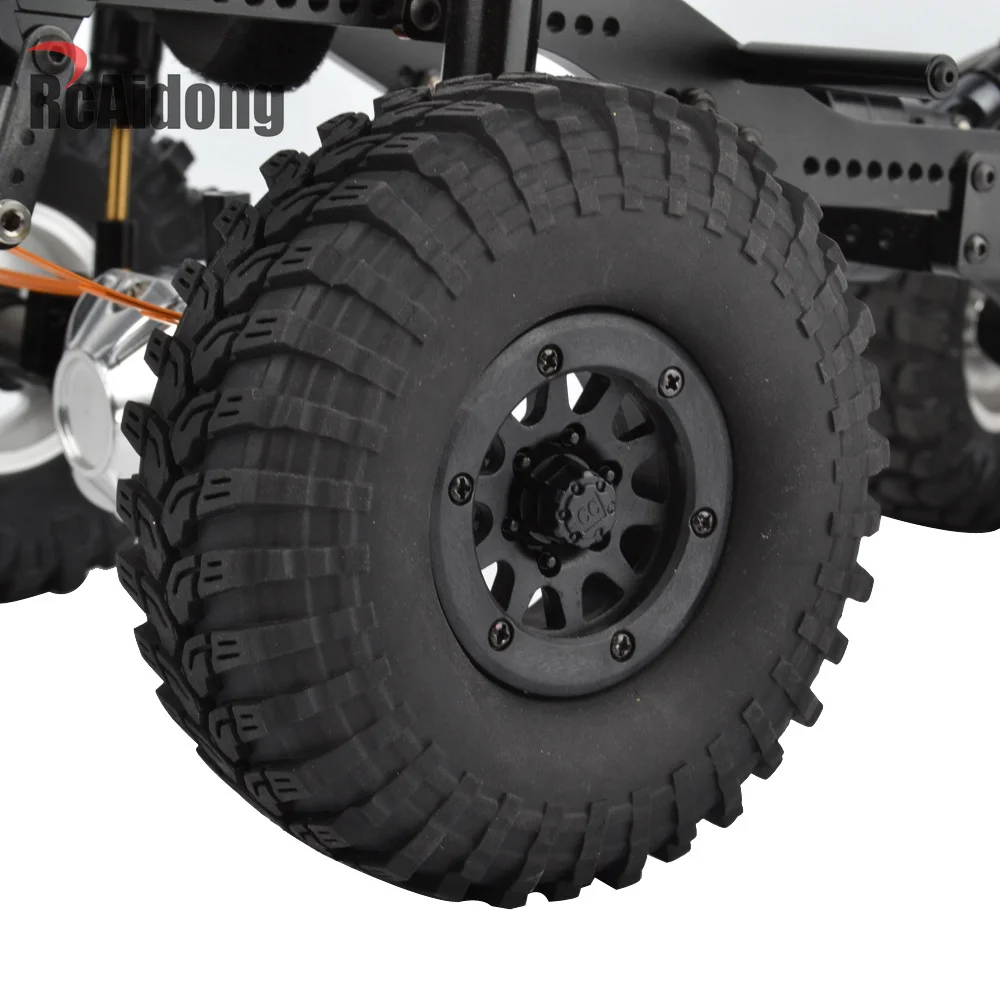 4 шт. 114 мм 1 9 &quotрезиновые шины и колеса Beadlock для осевого SCX10 90046 Traxxas TRX4 D90 1:10 RC Рок