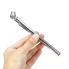 Автомобильный манометр в шинах стиль ручки Автомобильный датчик контроля давления в шинах системы маленький серебряный шиномонтажная ручка для измерения давления Автозапчасти автомобильные аксессуары