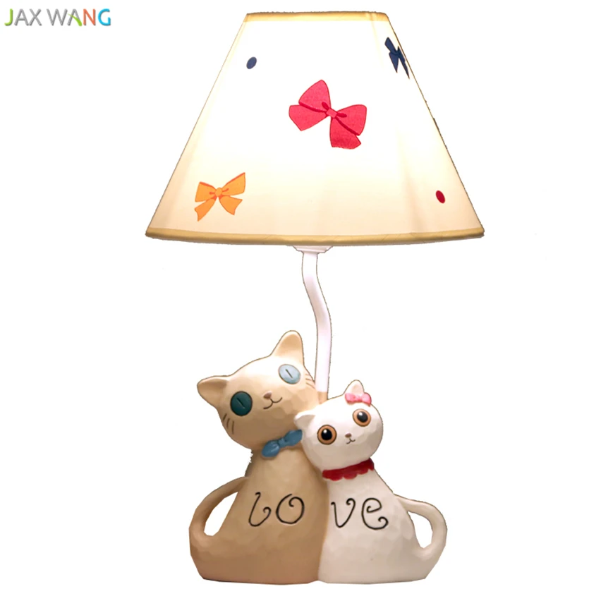 Jax Modern Fun Creative Cute Cat Table Lamp for Living Room Children's
