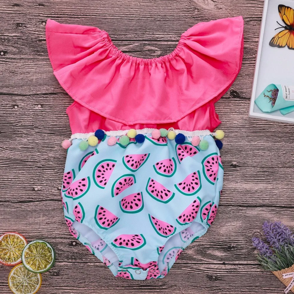 watermelon outfit for baby girl