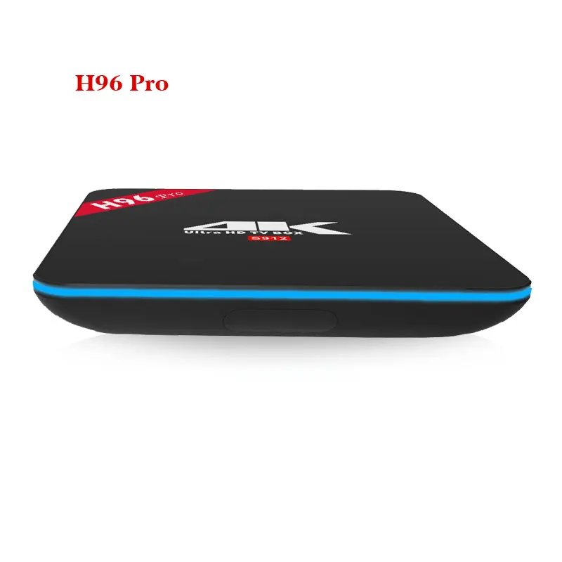 H96 Pro tv Box Amlogic S912 3 ГБ 32 ГБ Восьмиядерный Android 7,1 OS BT 4,1 2,4 ГГц+ 5,8 ггц WiFi мини ПК медиаплеер смарт-приставка