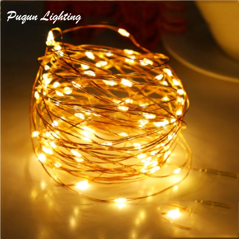 

10M 80 led 3 AA Battery Powered Decorative LED Copper Wire Fairy String Lights WarmWhite for Christmas Holiday Wedding Parties