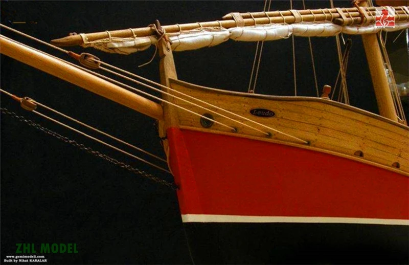 ZHL LEUDO модель корабль дерево
