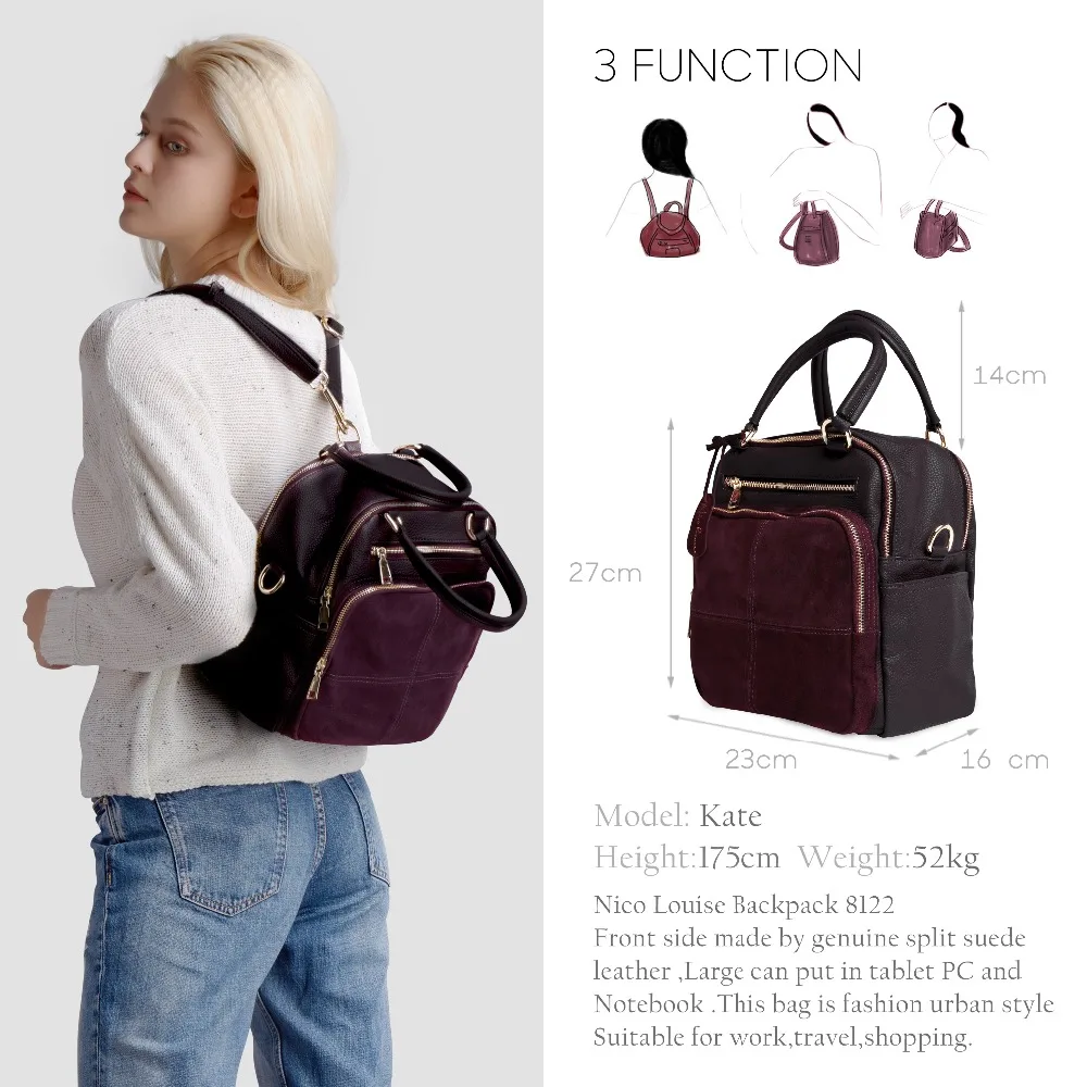 2018 العلامة التجارية الجديدة النساء جلد الغزال الحقيقي حقيبة كتف الأزياء الترفيه طبيب هانغباغ للإناث Hobe أعلى-حقائب بيد الفتيات كيس