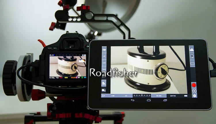 DSLR camera cell phone connector 6
