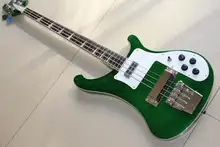 Wholesale Cnbald New Rick. 4 string 4003 electric bass guitar In flash silver matel Silver 120930