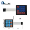 1*2 3 4 5 Key Button Membrane Switch 3*4 4X5 Matrix Array Keyboard 1X6 Keypad with LED Control Panel Pad DIY Kit For Arduino ► Photo 2/6