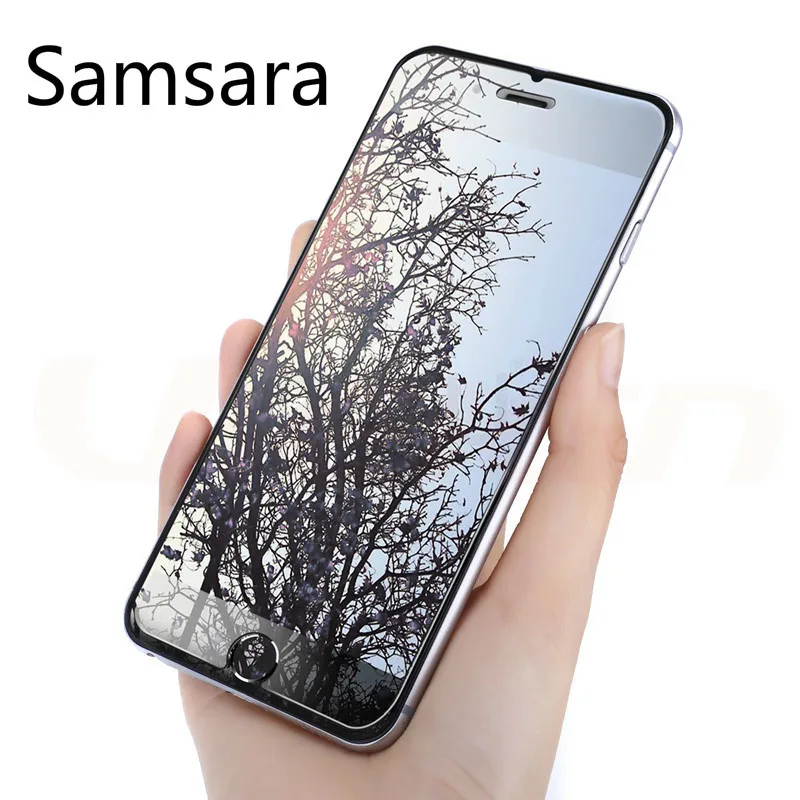 Goedkoop 9 H 2.5D Anti Explosie Gehard Glas voor iphone 5 6 6 S 7 8 Plus Screen Protector Voor iphone 6 7 8 X Film Arc Oleophobic Coatin