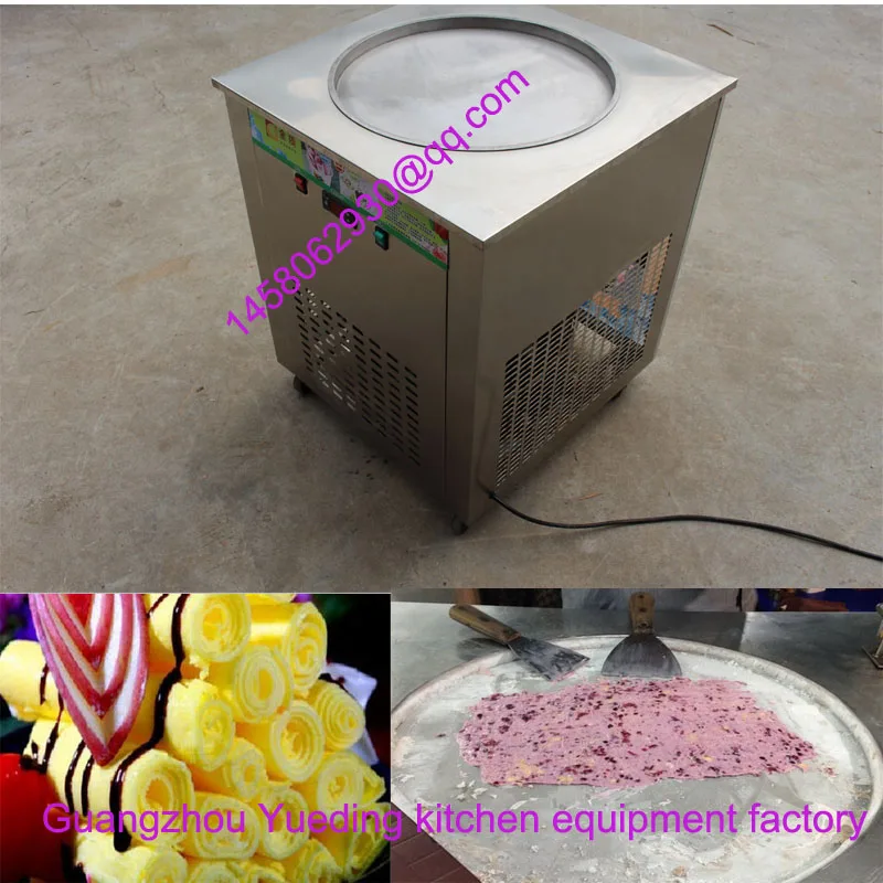 

flat pan fried ice cream frozen yogurt vending machine for small home business