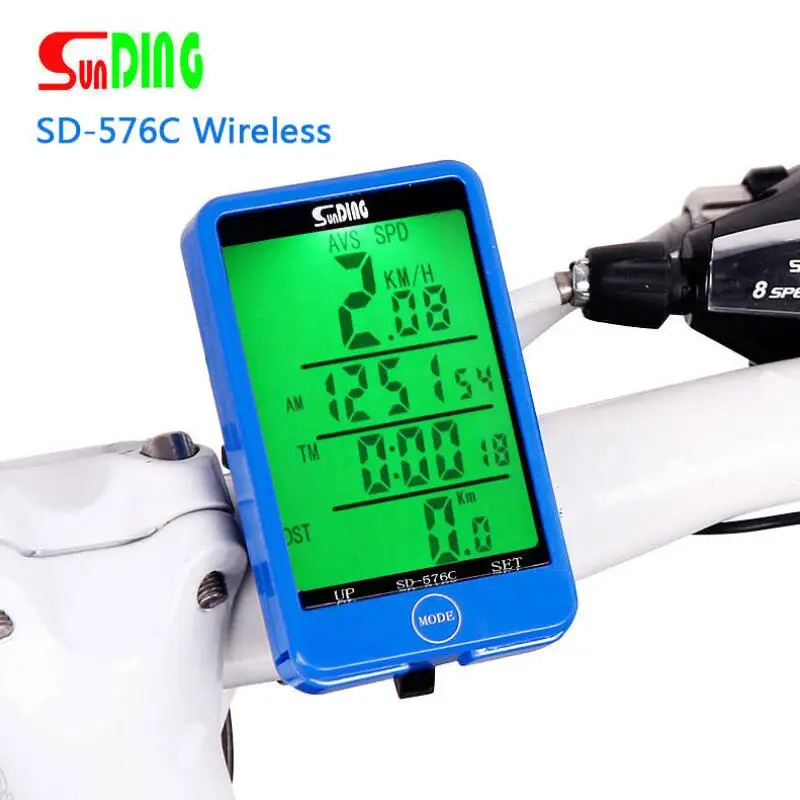 Sunding Sd576c Gps Led Display Bike Computer Edge Bluetooth Sensor
