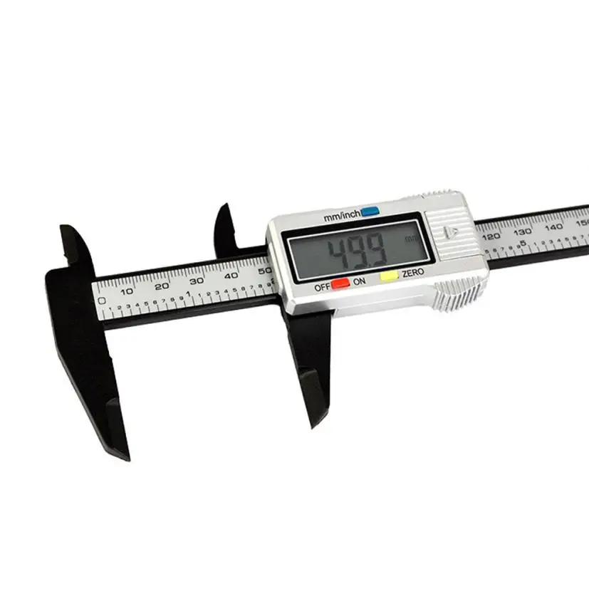 

1PC Microblading Reusable Makeup Measure Eyebrow Guide Ruler150MM 6inch LCD Digital Electronic Caliper Dropship Beauty Girl 2017