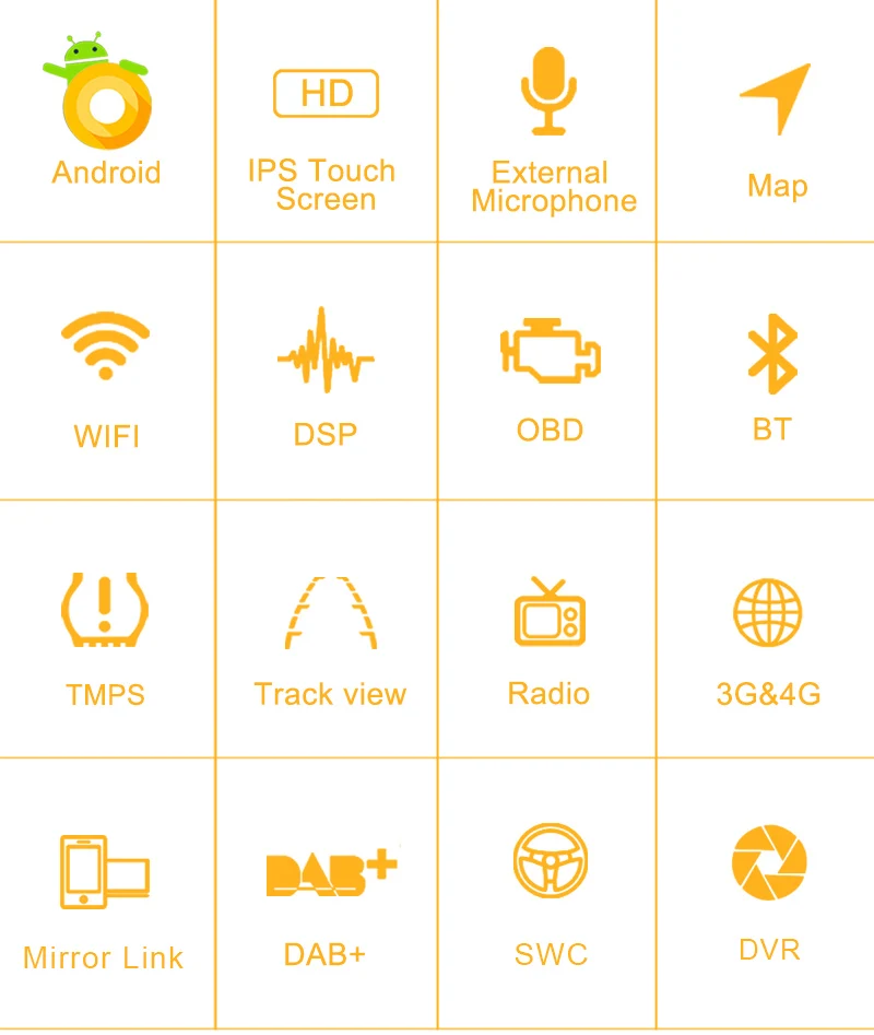 Perfect 16" Tesla Style Android 6.0 Car DVD Player GPS Navi For TOYOTA LAND CRUISER LC200 2008-2015 Auto Stereo unit Multimedia Recoder 17