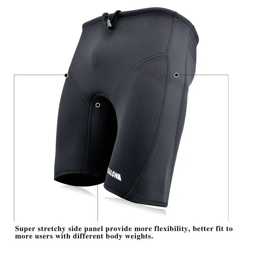 REALON 3MM Watersports Warm Trousers Large Super Stretch Cr Neoprene Surfing Swim Diving Wetsuits Shorts (2)