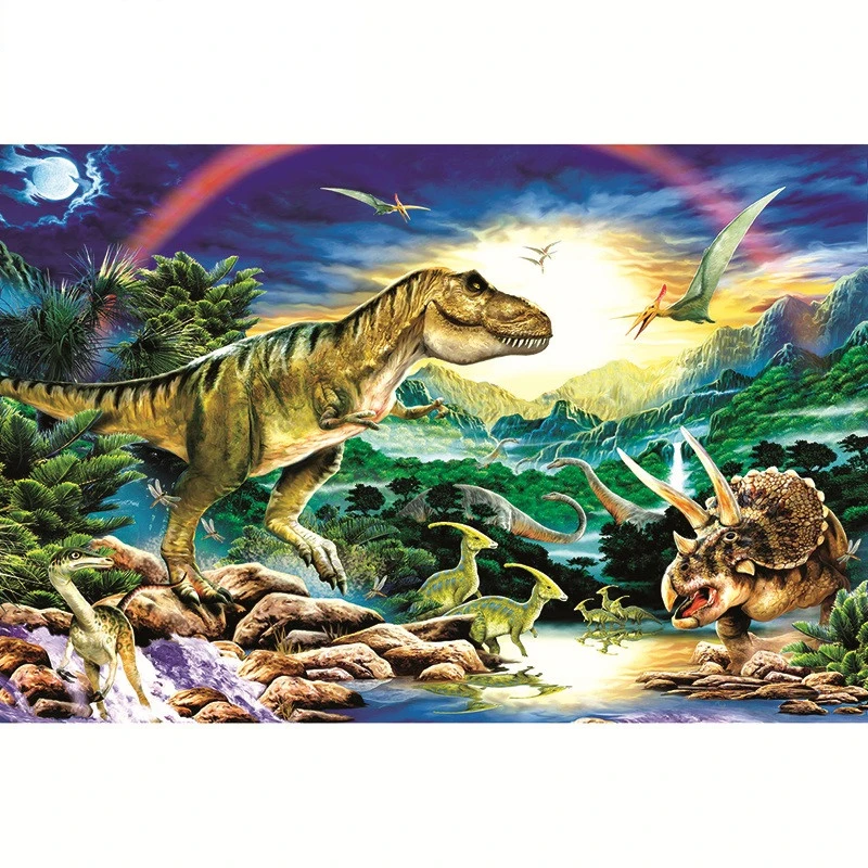 Zhui-Star-Full-Square-Diamond-5D-DIY-Diamond-Painting-Tyrannosaur-3D-Embroidery-Cross-Stitch-Mosaic-Home