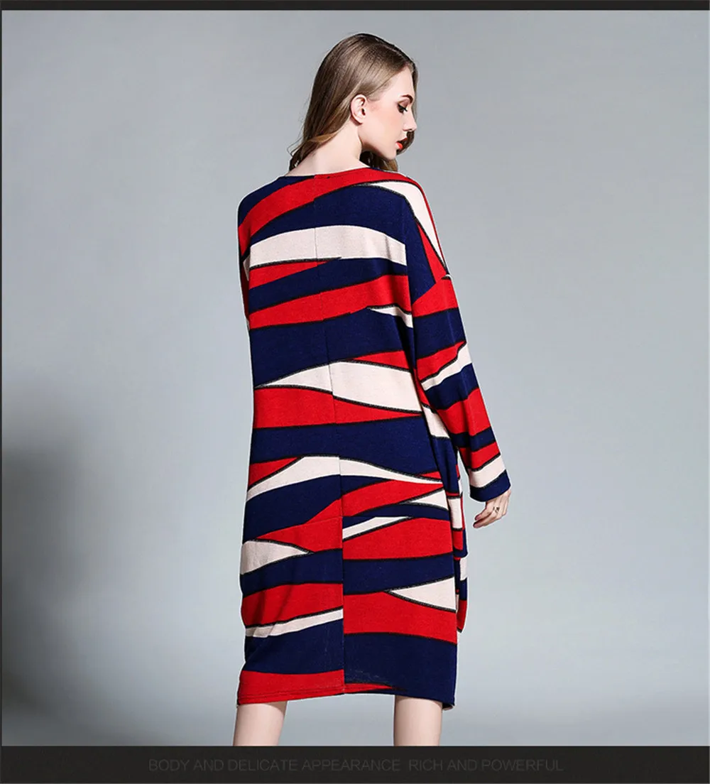 Plus Size XL-XXXXL Knitted Maternity Dress Super loose Winter Dress For women 2017 Autumn&Spring Long Sleeve Warm Dress Vestidos (10)