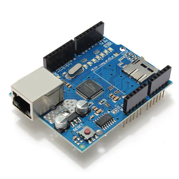 

Ethernet Shield Module W5100 Micro SD Card Slot For Arduino UNO MEGA