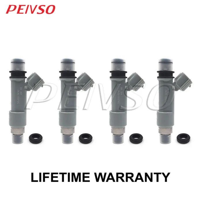 

PEIVSO 4pcs 297500-0540 15710-64J00 Fuel Injector For SUZUKI EZ SWIFT M15A 1.5L 2005~2011