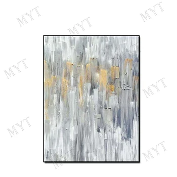 

Free Shipping Handmade Light Color Oil Painting Wall Canvas Decor Art Home Wall Hangings Decoration Pieces Newest Oil Painting